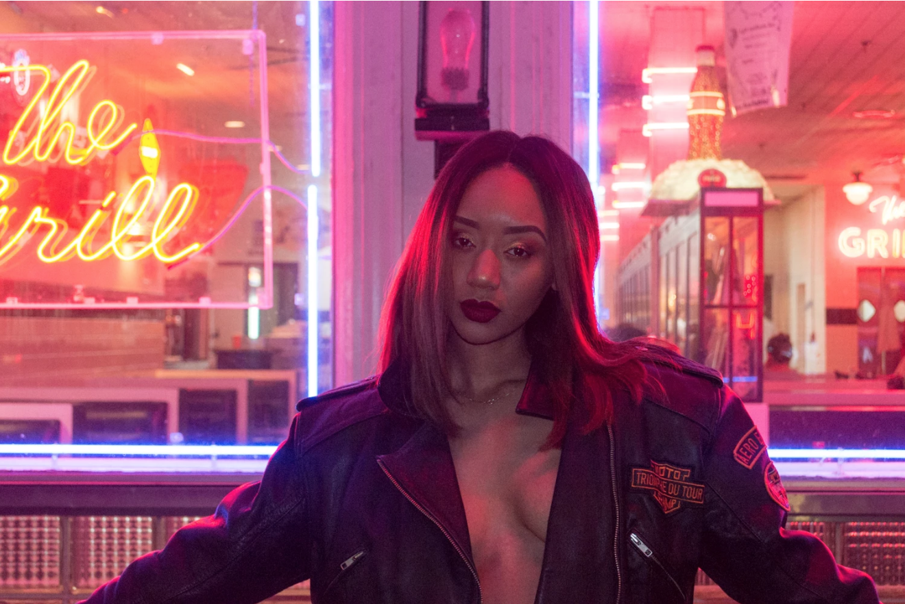 Downtown After Dark Photoshoot
